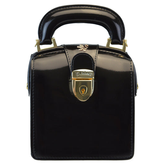 Pratesi Brunelleschi R120/L Handbag in genuine leather - Brunelleschi Black - LQE