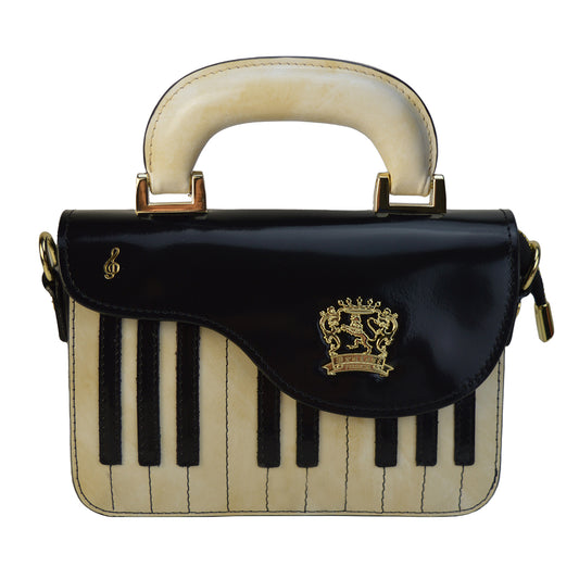 Sac bandoulière Pratesi Pianola R534 en cuir de vache