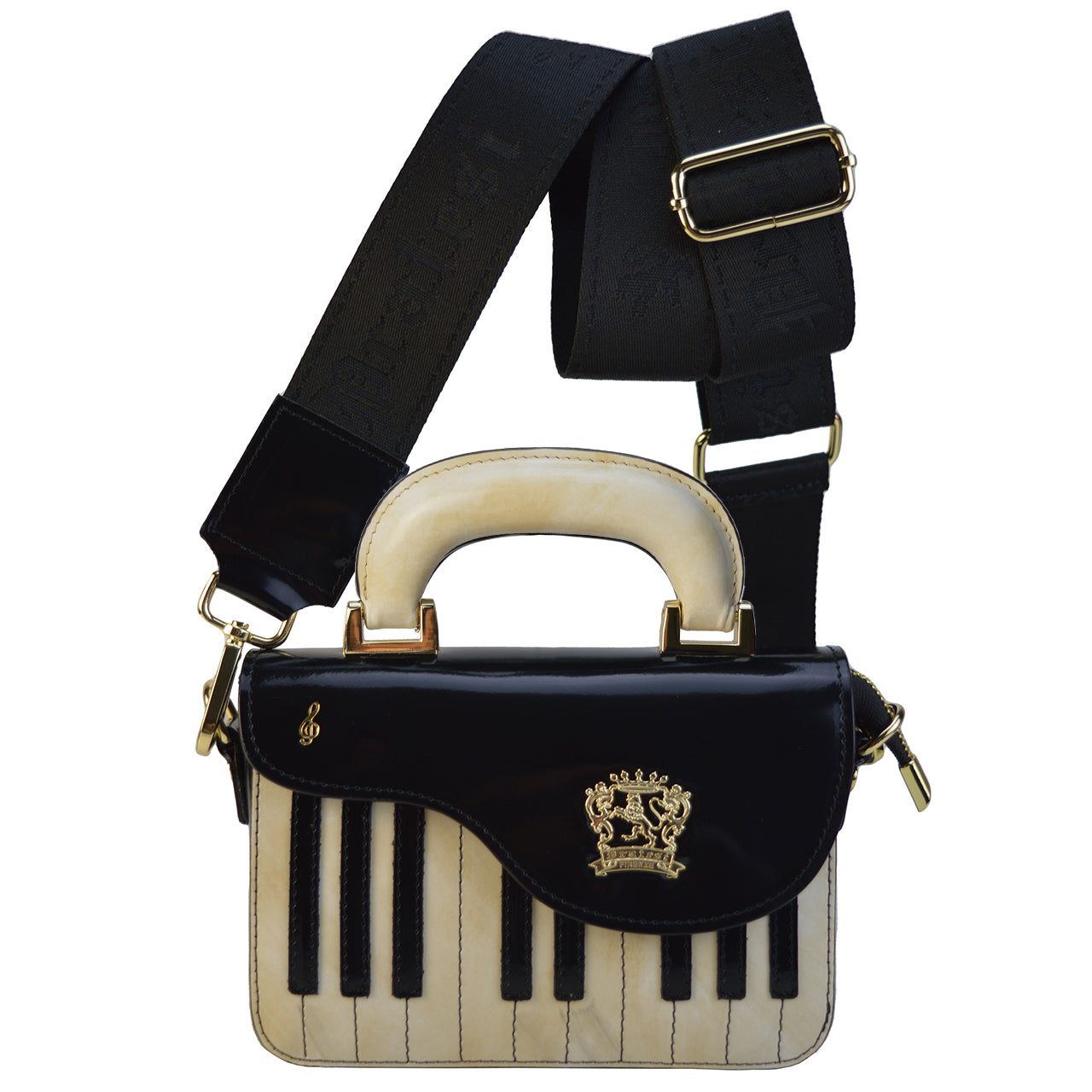 Sac bandoulière Pratesi Pianola R534 en cuir de vache