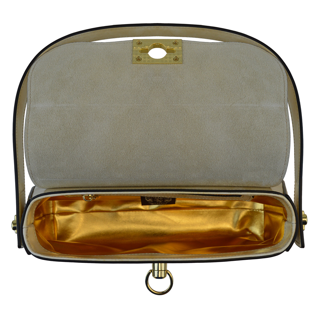 Pratesi Castellina Handbag in Brunelleschi Leather -  Cherry