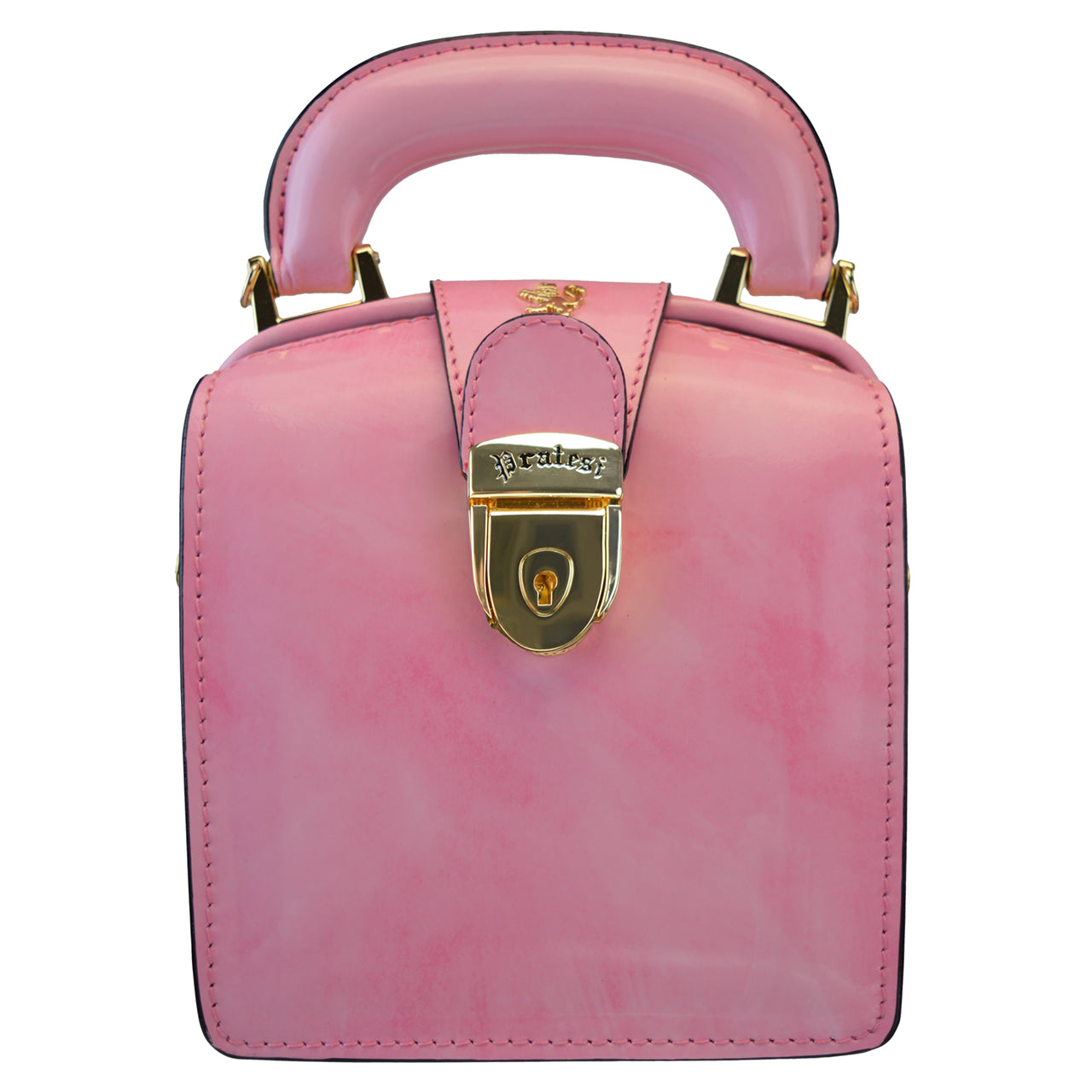 Pratesi Brunelleschi R120/L Handbag in genuine leather - Brunelleschi Pink - LQE