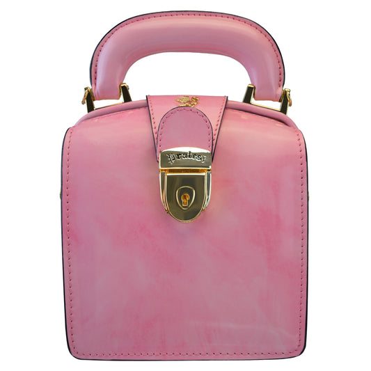 Pratesi Brunelleschi R120/L Handbag in genuine leather - Brunelleschi Pink - LQE