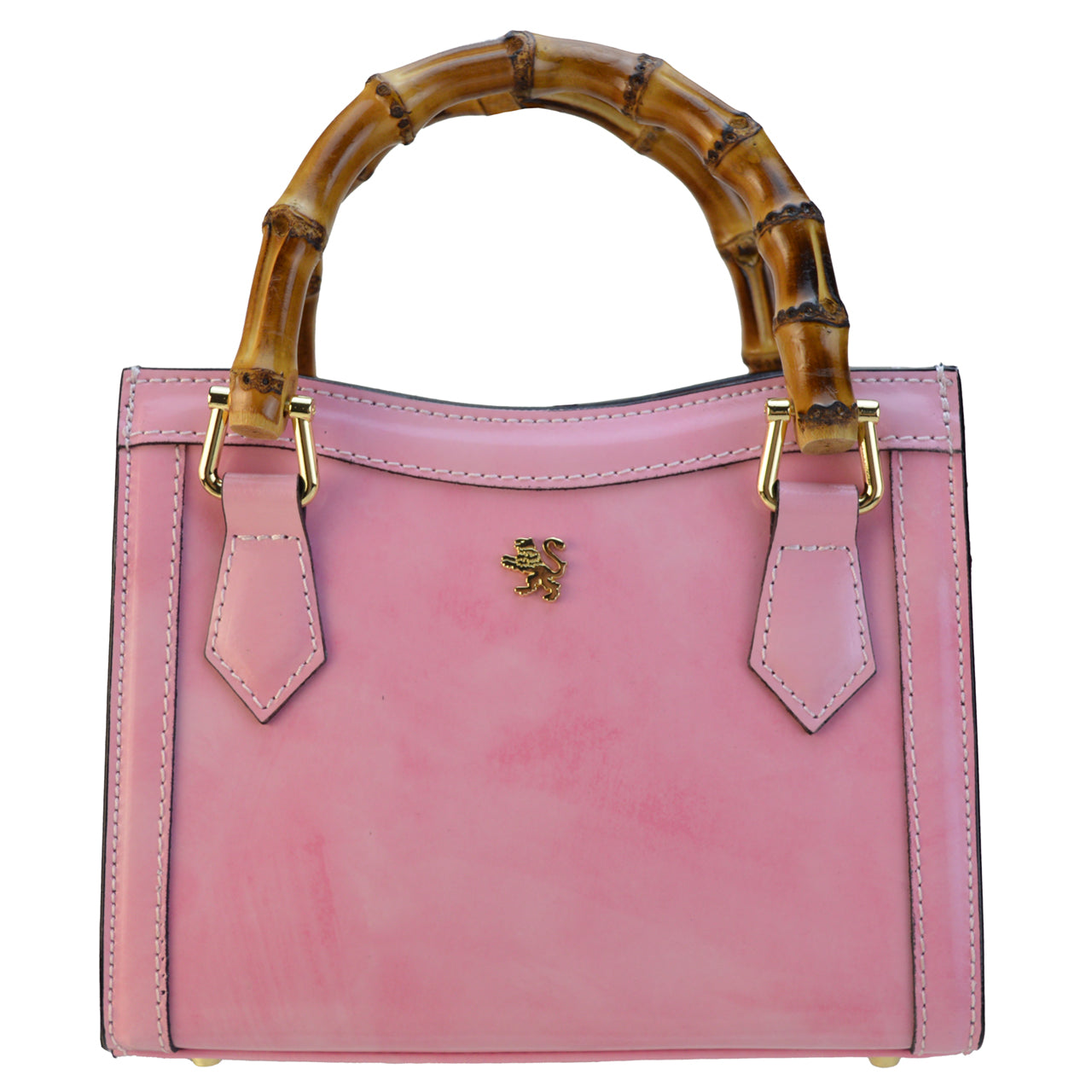 Pratesi Capri R498 Genuine Leather Lady's Bag - Brunelleschi Pink