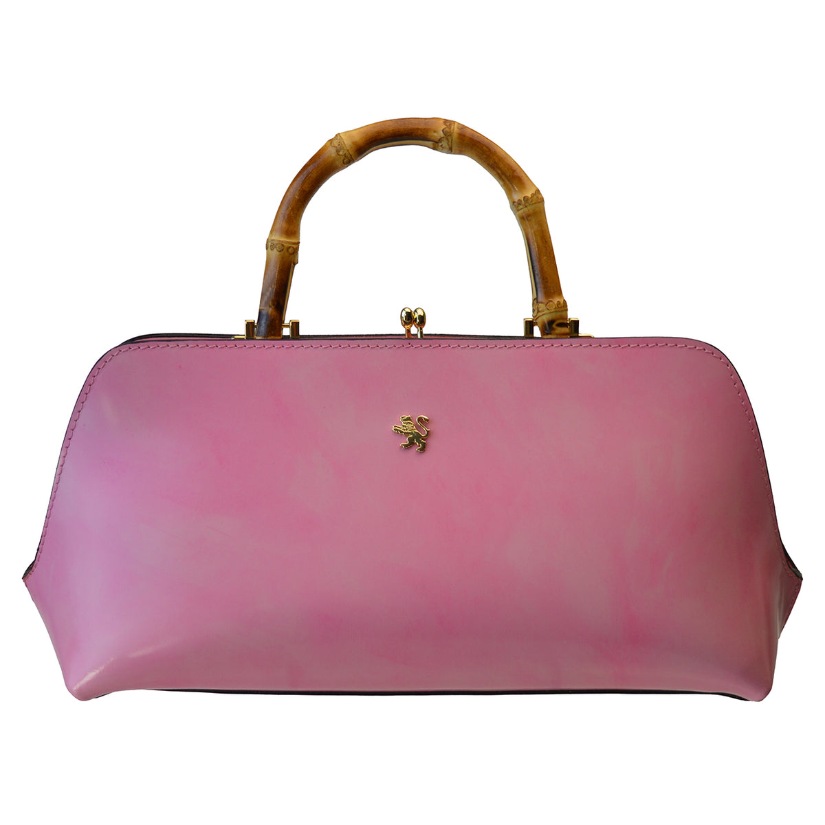 Pratesi Caselli B377 HandBag Bag in cow leather - Bruce Cognac - cgpt2
