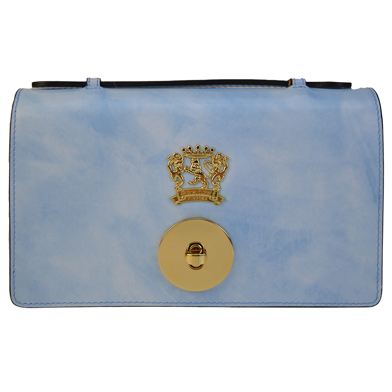 Pratesi Le Falle R194 Lady bag with chain shoulder - Brunelleschi Sky Blue - SZN