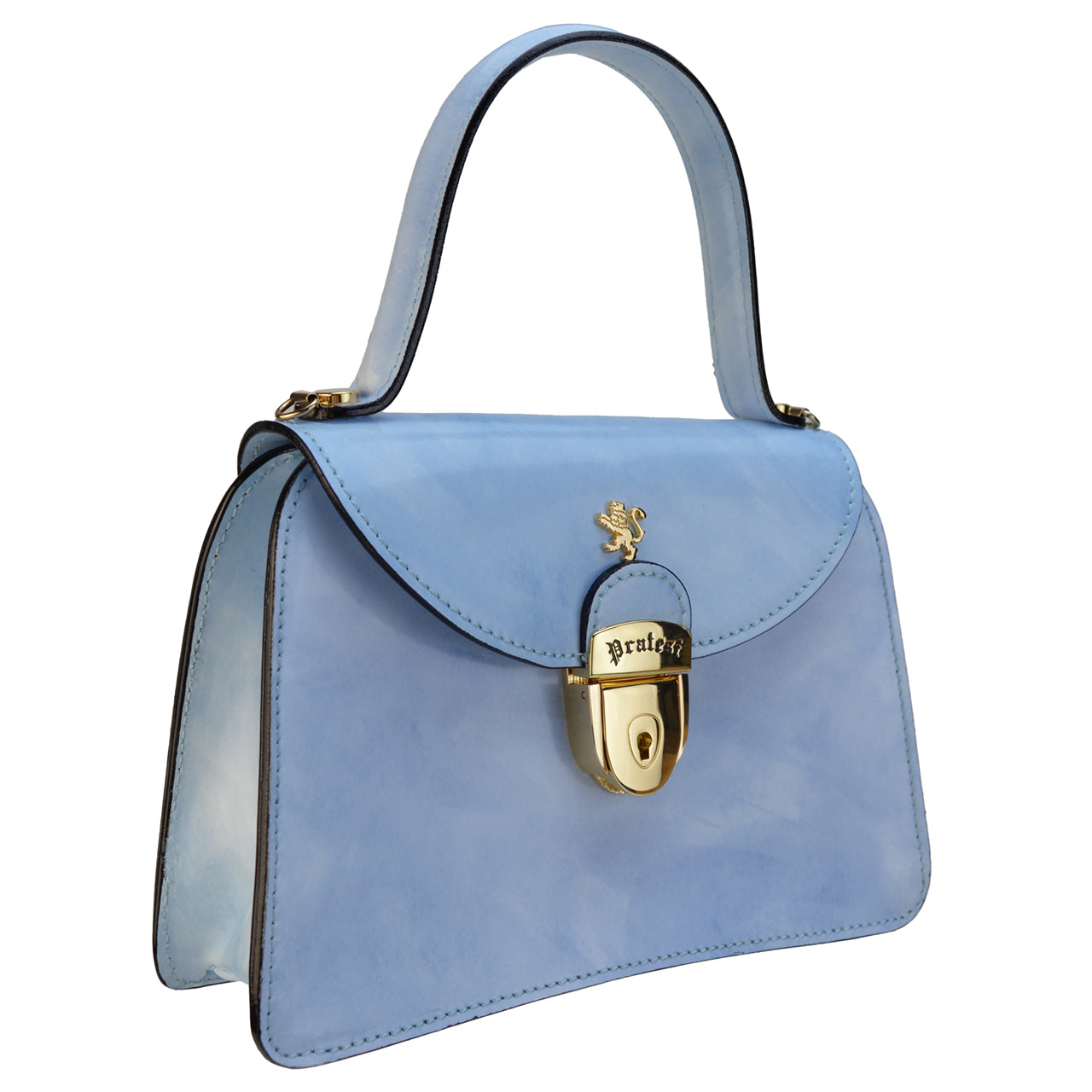 Pratesi Veneziano R285/M Bolso Lady en piel de vaca - Radica Mostaza