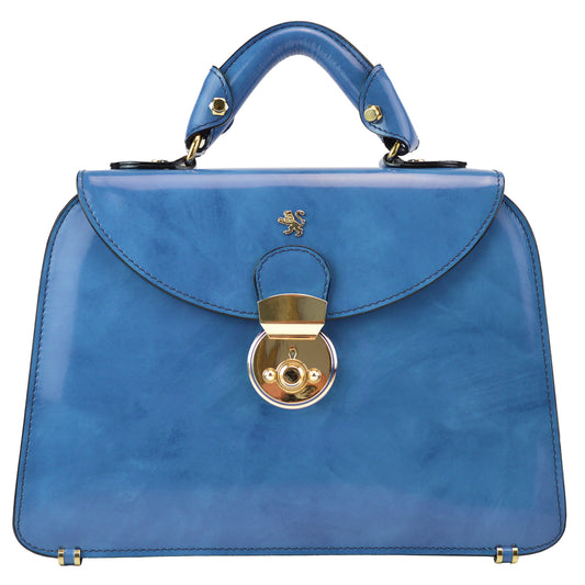 Pratesi Candeli Lux Handbag R565/27 in genuine leather - Radica Pink - cgpt2