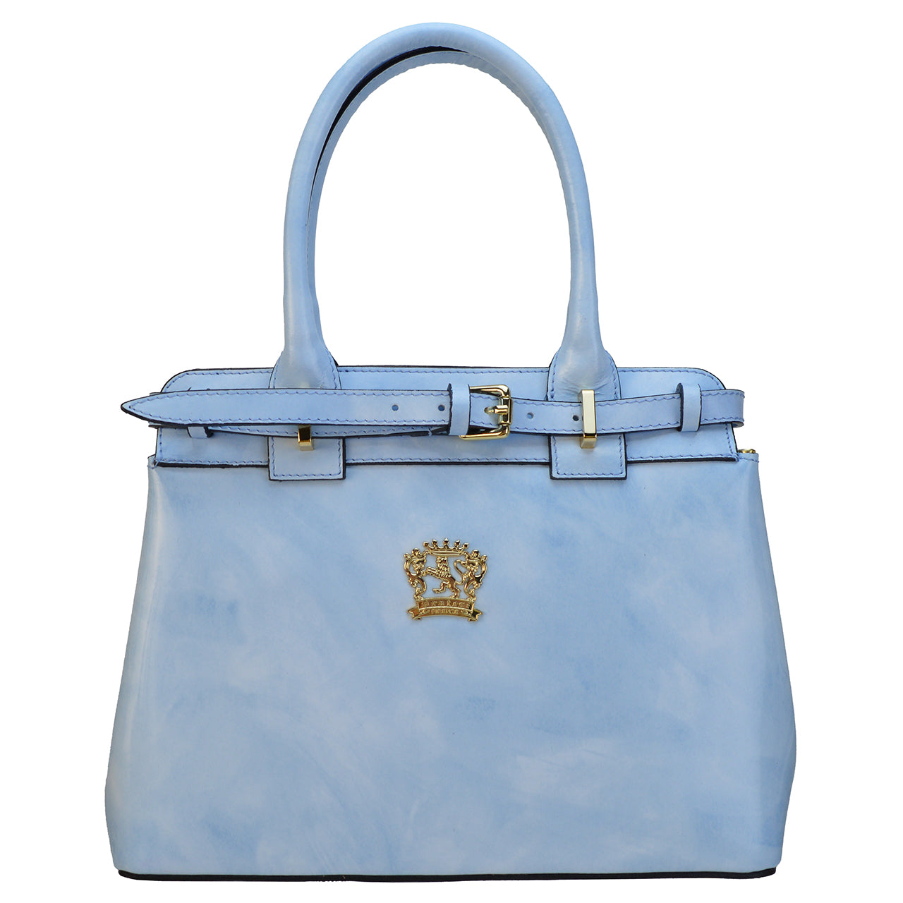 Sac bandoulière Pratesi Monte di Frassine R621 - Bleu ciel Radica