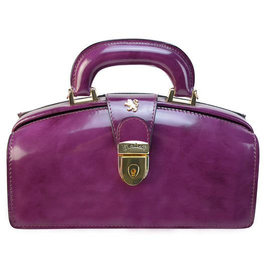 Bolso Pratesi Lady Brunelleschi en cuero de vaca - Radica Violeta