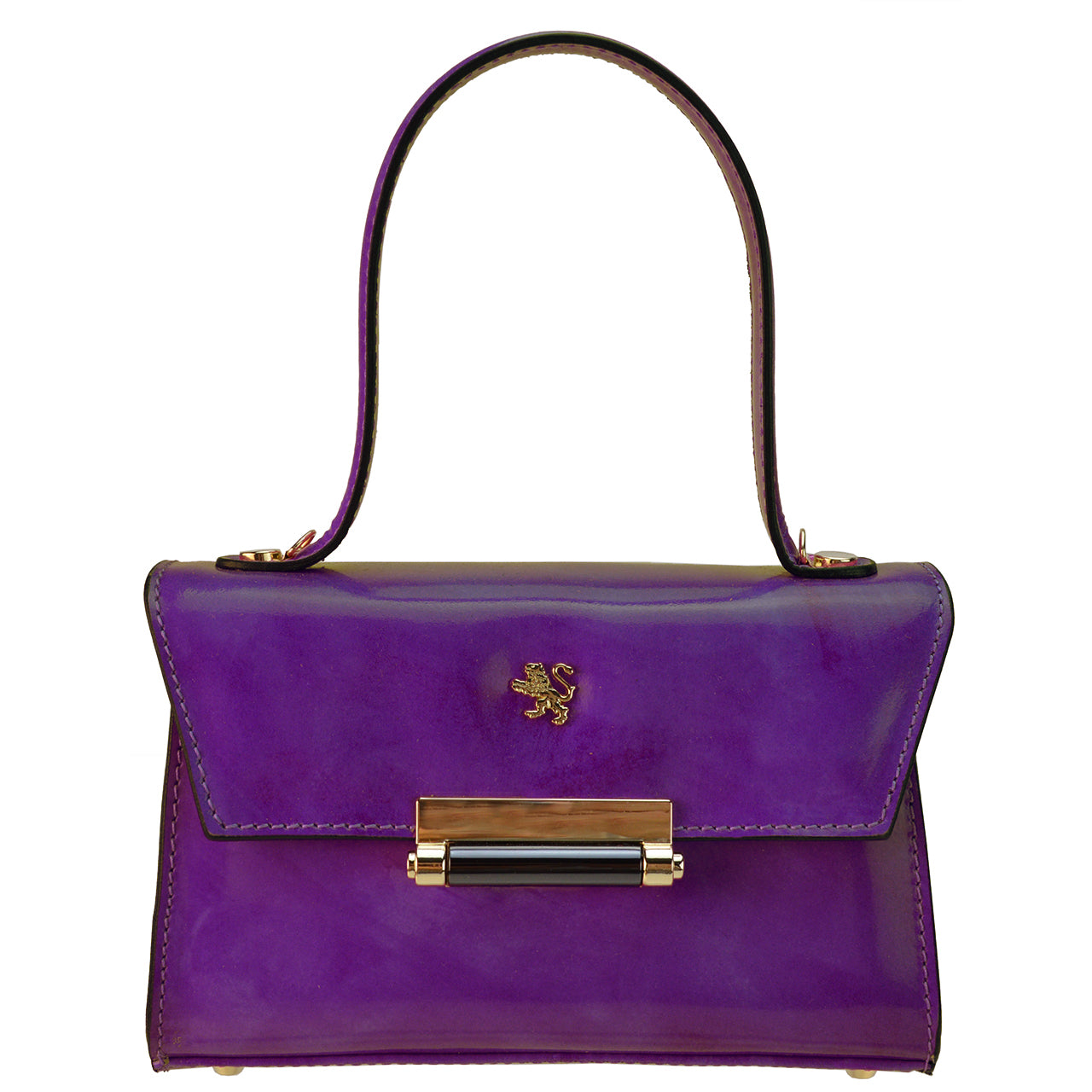 Pratesi Miss Impruneta R146 Lady Bag en cuir de vache - Radica Violet