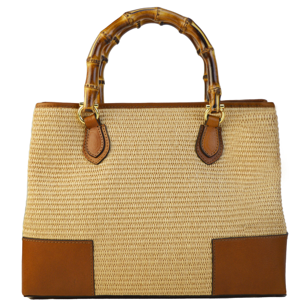 Pratesi Sarteano Shoulder Bag Straw Hnd S291/PCE - Summer Grey - LQE2