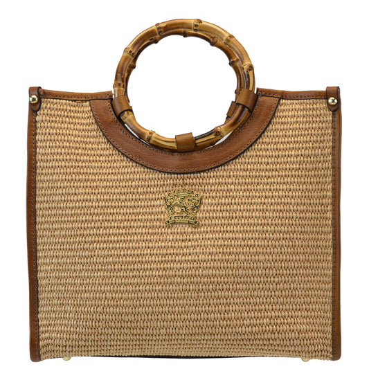 Pratesi Cancelli Summer Hand Bag - Summer Brown