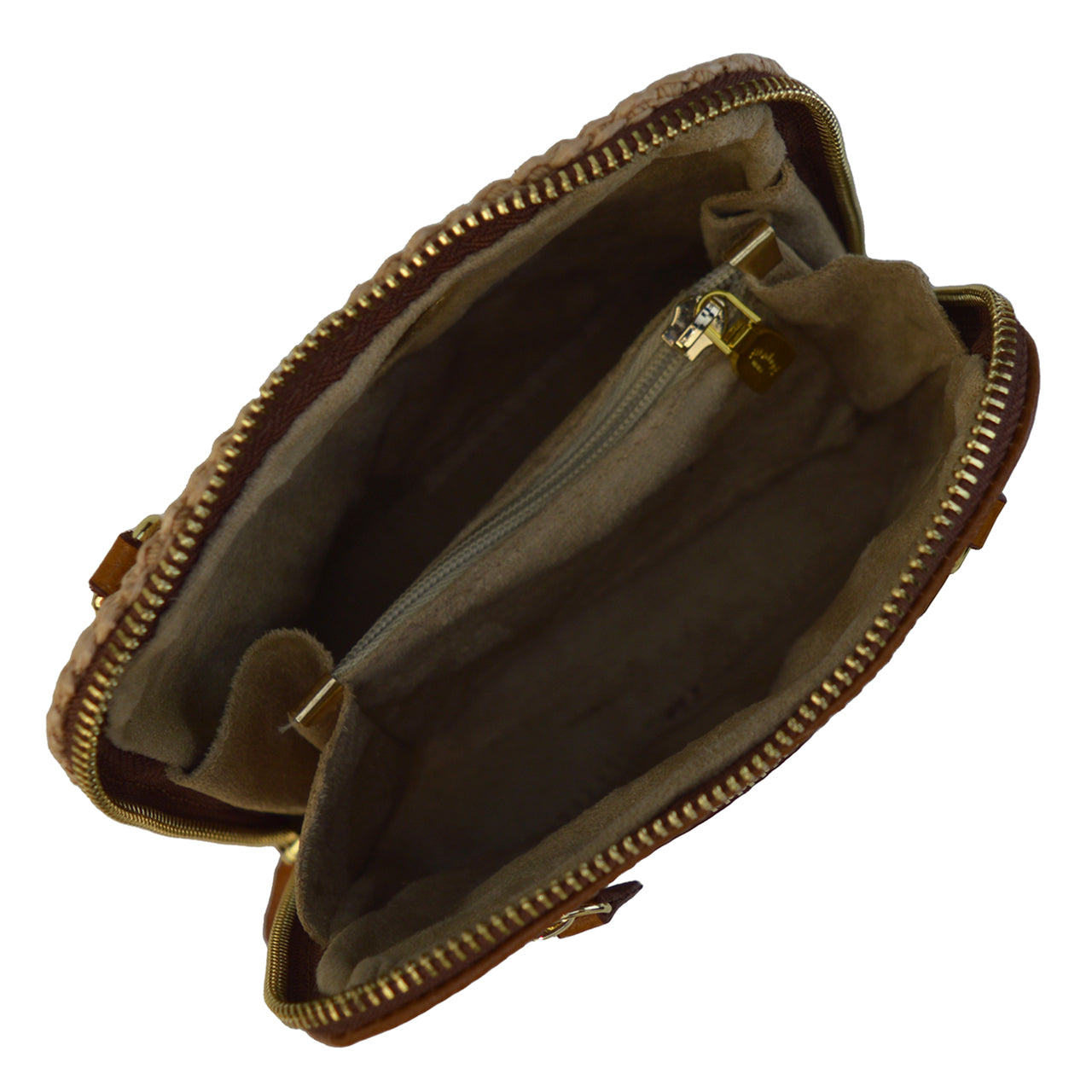Pratesi Volterra Summer Cross Body Bag S467/PCE - Summer Cognac - LQE