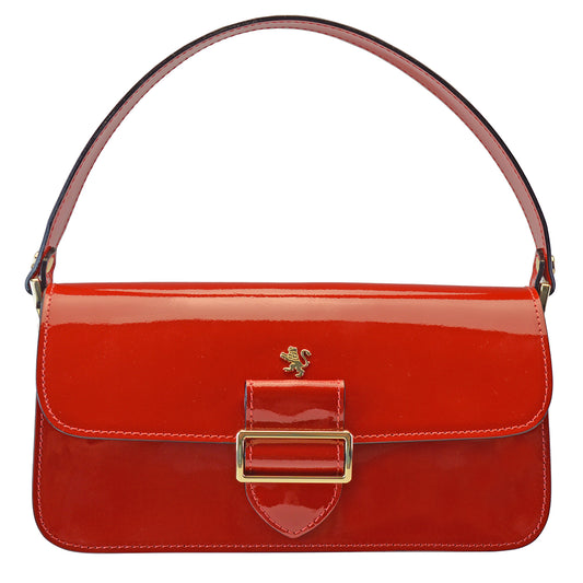 Pratesi Filiberti Bag V359 in patent calfskin - LQE2
