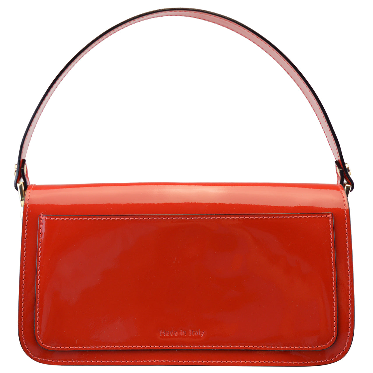 Pratesi Filiberti Bag V359 in patent calfskin - Cherry Patent Leather - LQE2