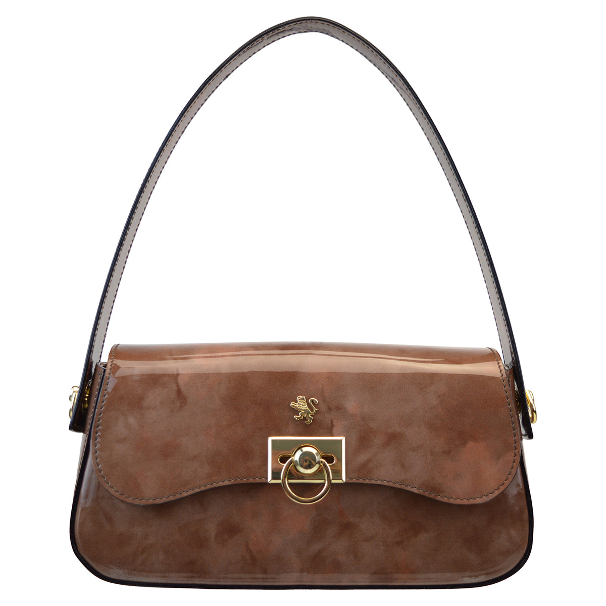 Pratesi Lady Brunelleschi Bag in cow leather - Radica Grey - cgpt2