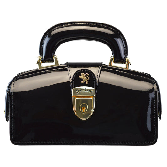 Pratesi Brunelleschi Mini Patent V120/M Bag in cow leather - LQE2