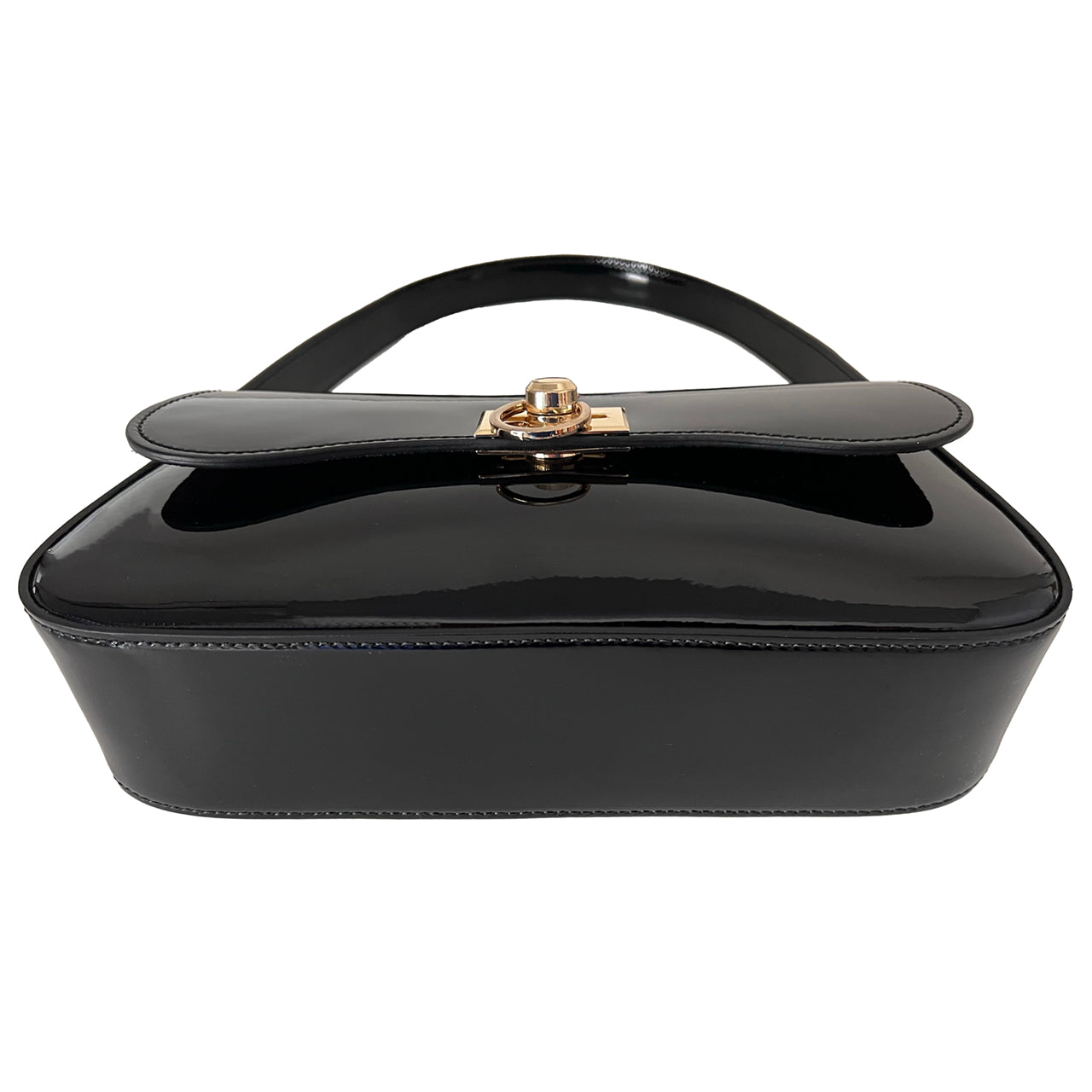 Pratesi Castellina Italian Handbag in Patent Leather