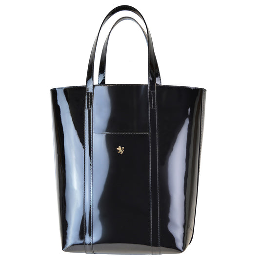 Pratesi Candeli Lux Handbag V565/27 in patent calfskin - cgpt2