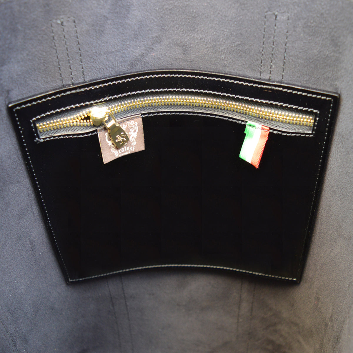 Pratesi Leccio V391 Woman Bag - Patent Black - cgpt2