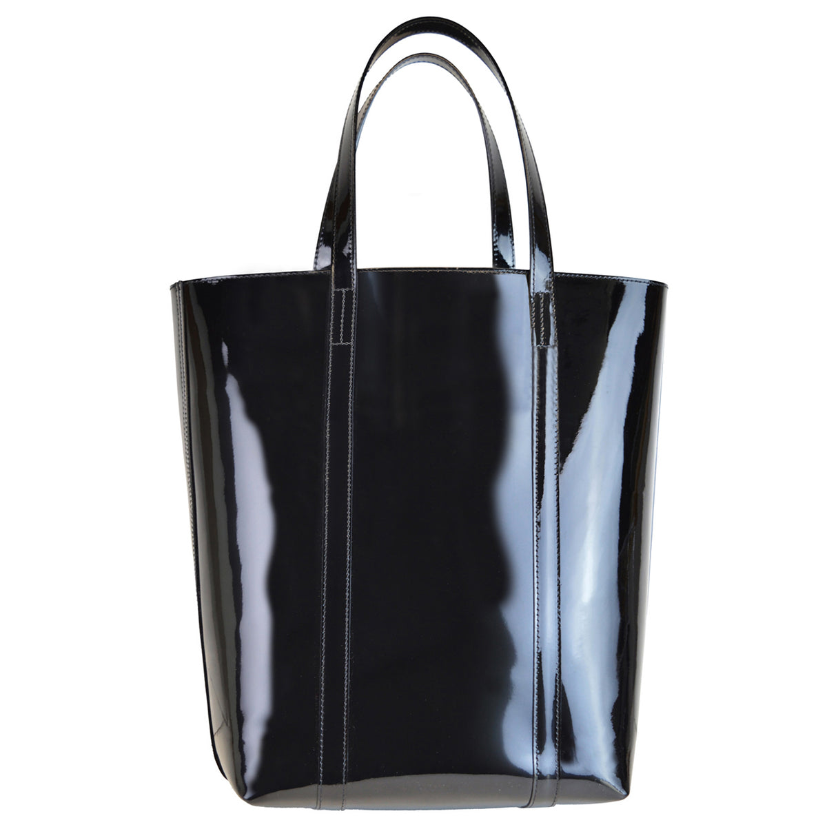 Pratesi Leccio V391 Woman Bag - Patent Black - cgpt2