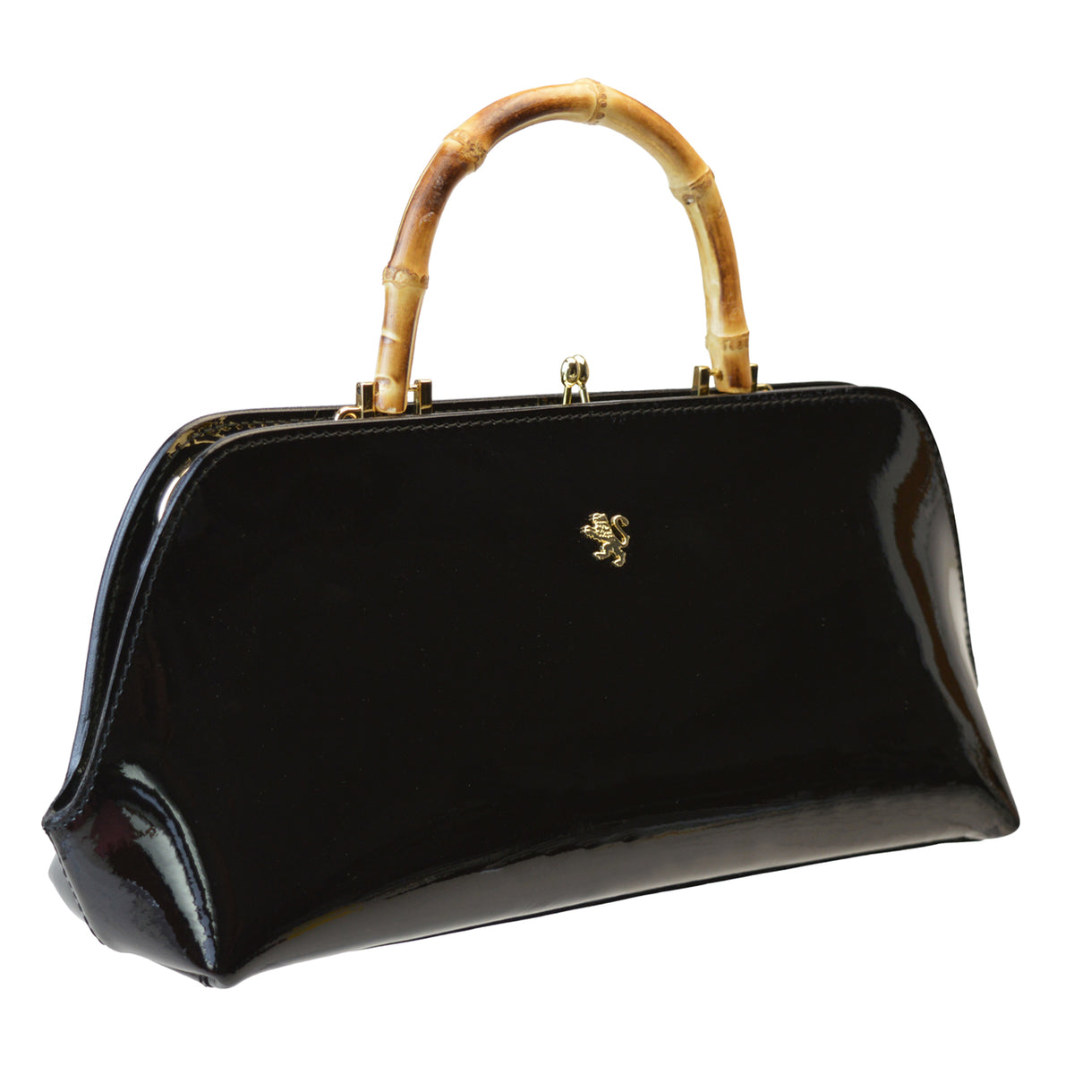 Pratesi Candeli Lux Handbag V565/27 in patent calfskin - cgpt2