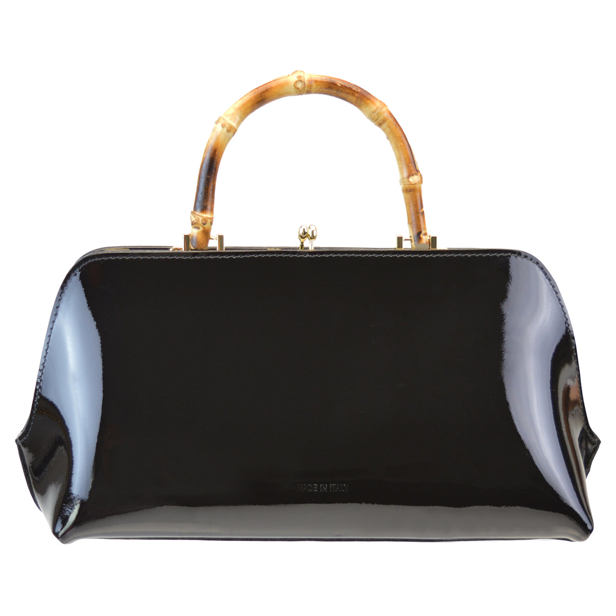 Pratesi Candeli Lux Handbag V565/27 in patent calfskin - cgpt2