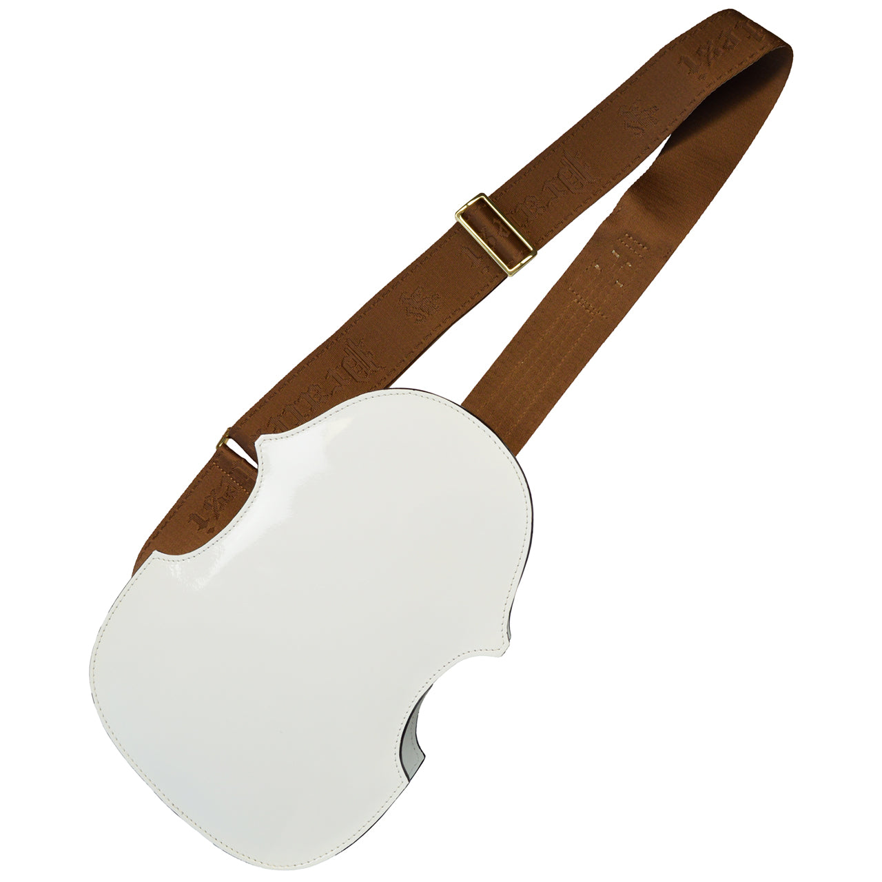 Pratesi Violino Backpack in Genuine Patent Leather - Chianti