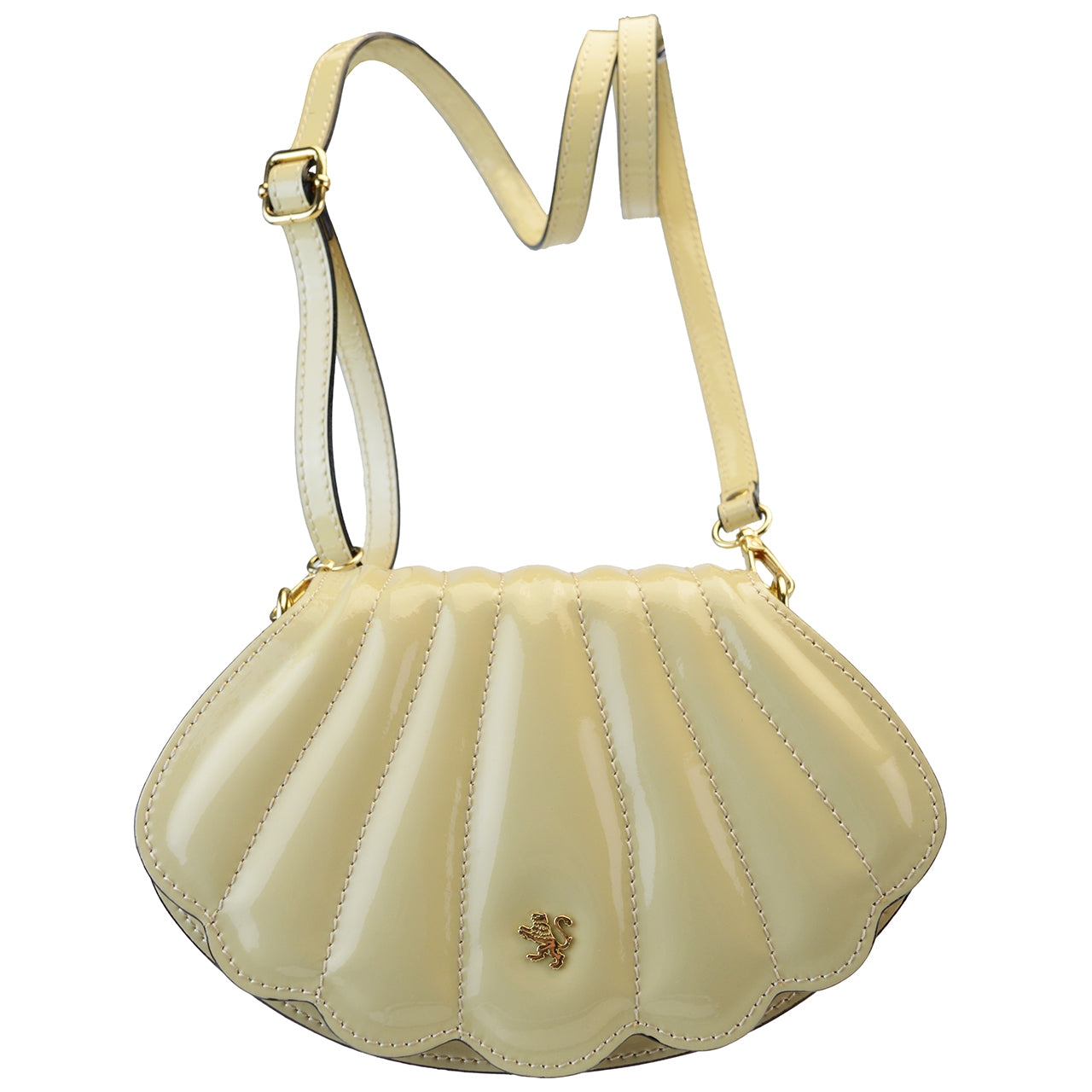 Pratesi Shell V322 bag in patent calfskin - LQE2