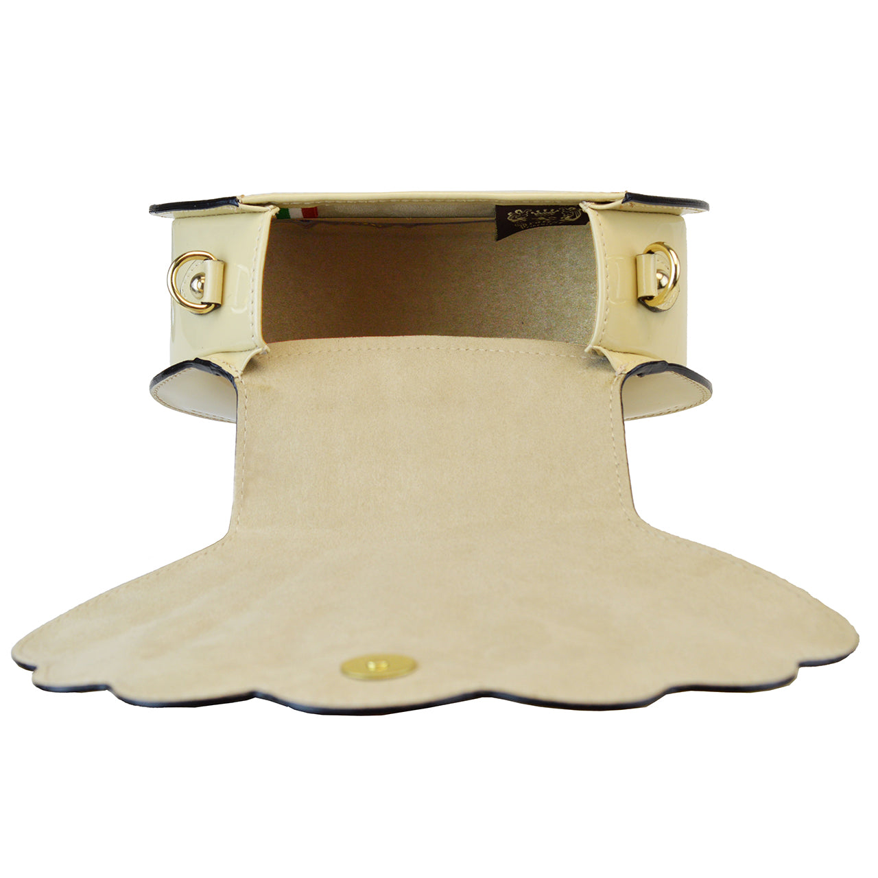 Pratesi Shell V322 bag in patent calfskin - LQE2