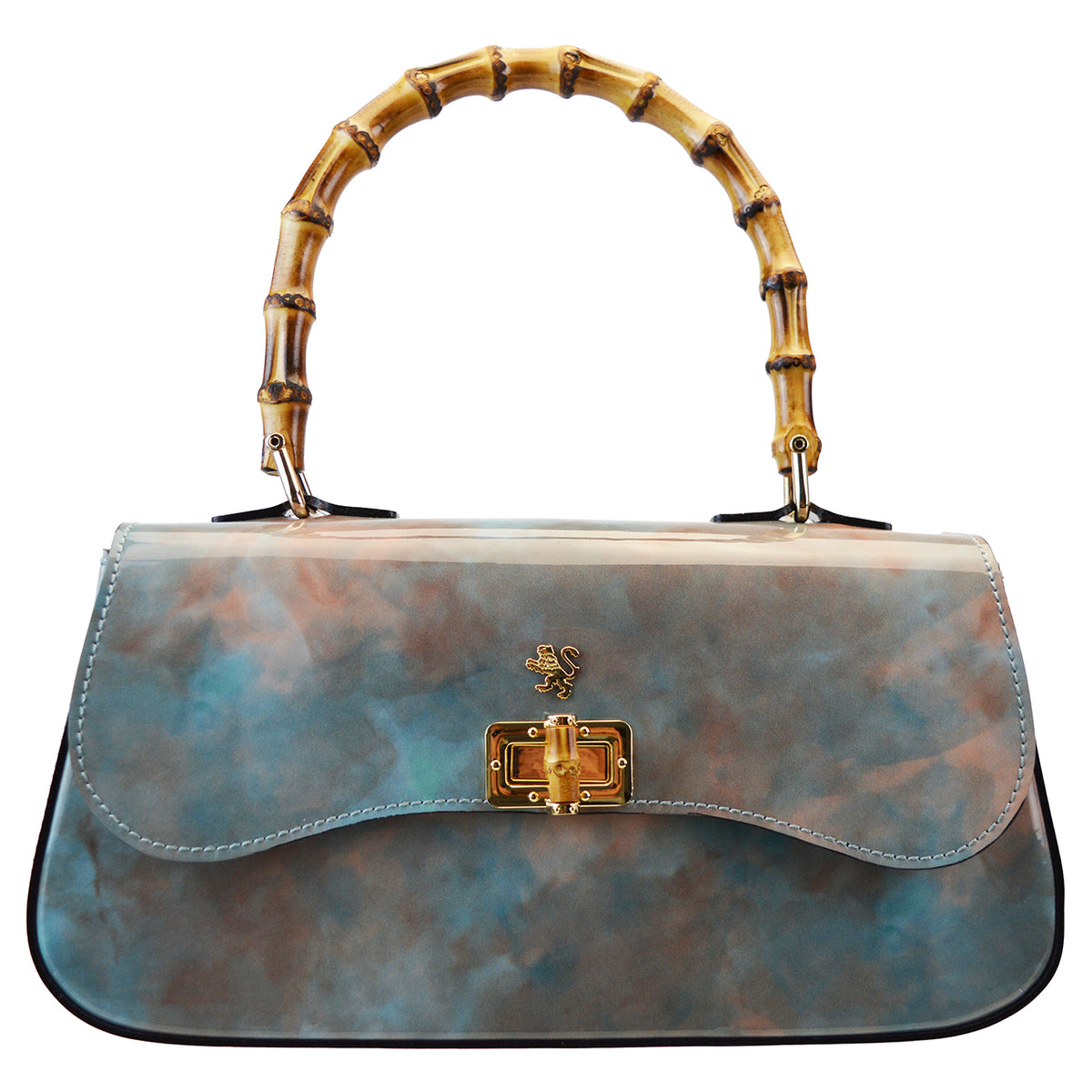 Pratesi Castellina R368 bag in Genuine Leather Radica Type - Radica Black - cgpt2