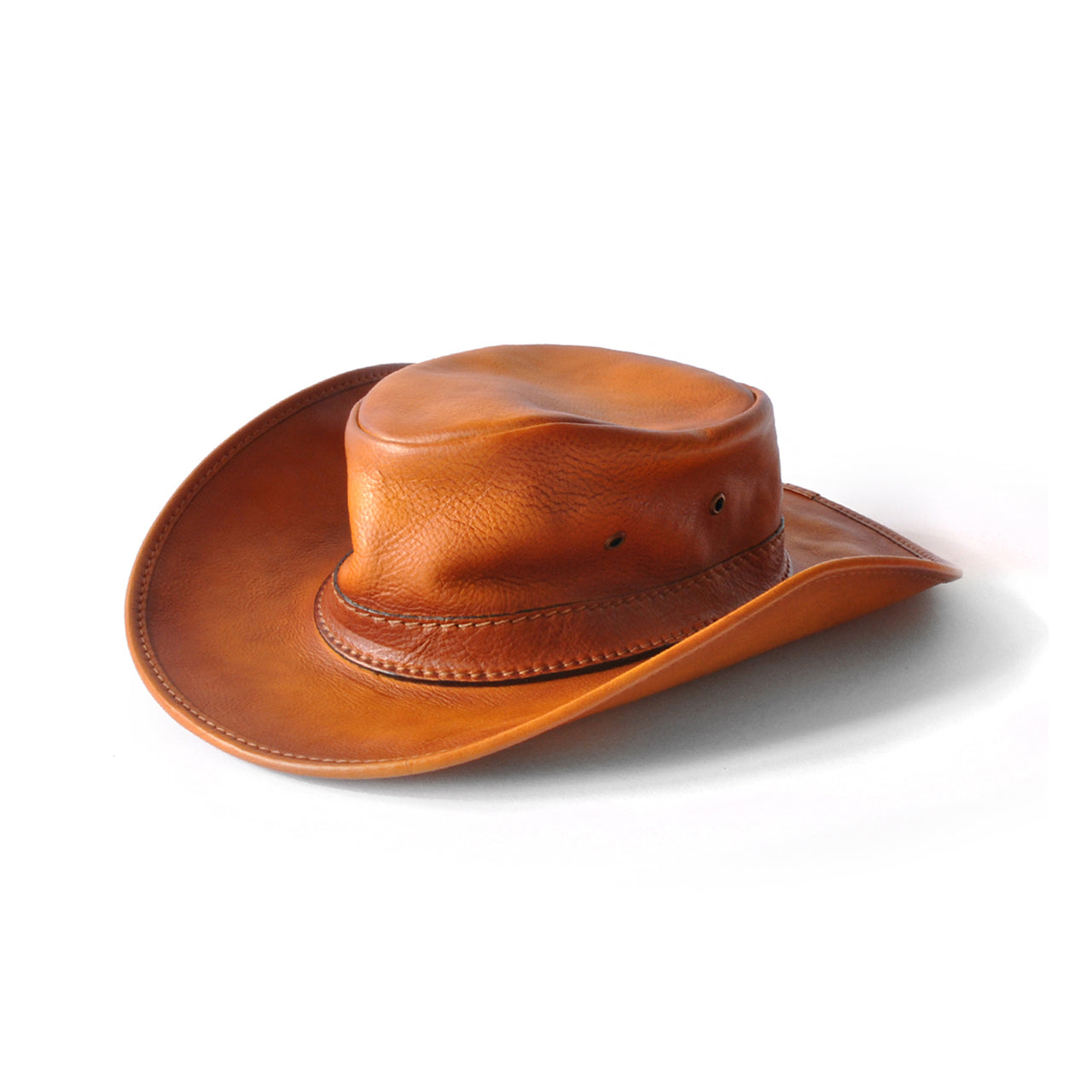 Pratesi Cagliostro Hat 59 cm in genuine Italian leather