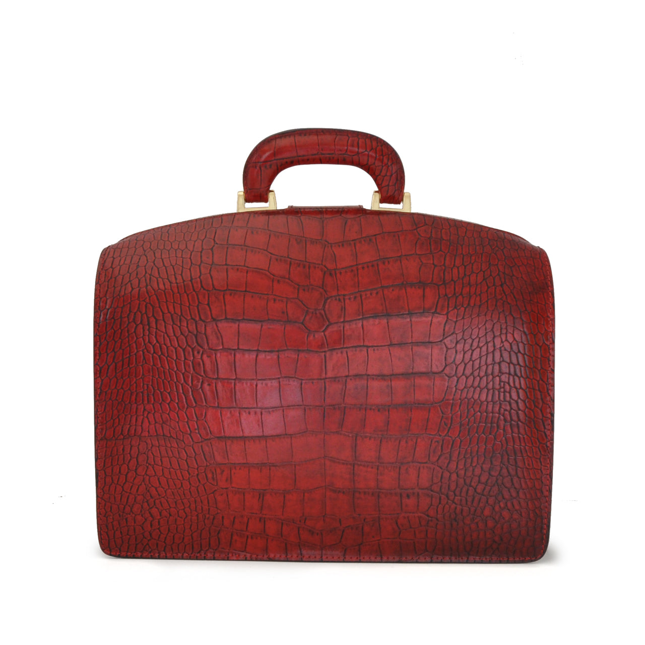 Pratesi Brunelleschi Small King Briefcase in genuine Italian leather - SZN