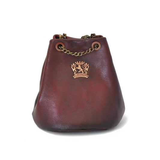 Pratesi Pienza Bag in genuine Italian leather - Vegetable Tanned Italian Leather Chianti - SZN