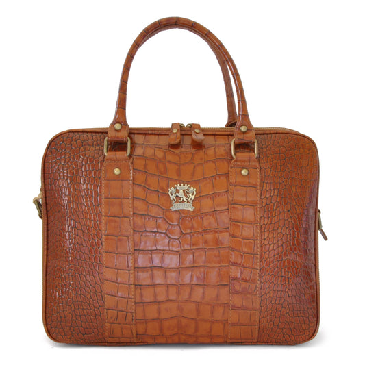 Pratesi Magliano King Briefcase in genuine Italian leather