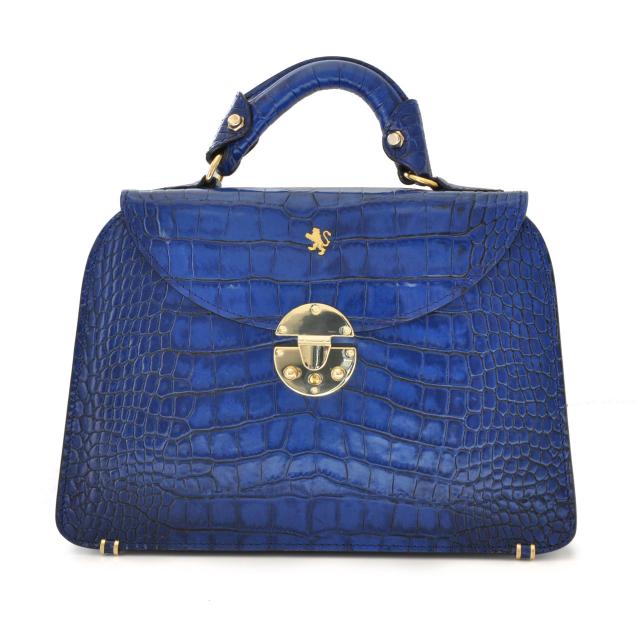 Sac à main Pratesi Veneziano Small King en cuir italien véritable