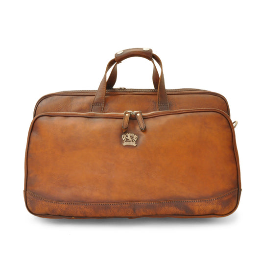 Sac de voyage Pratesi Transiberiana S. en véritable cuir italien