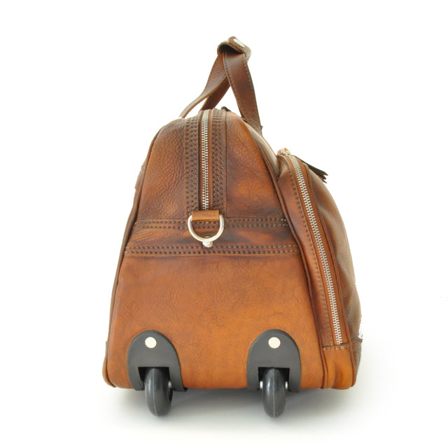 Sac de voyage Pratesi Transiberiana S. en véritable cuir italien