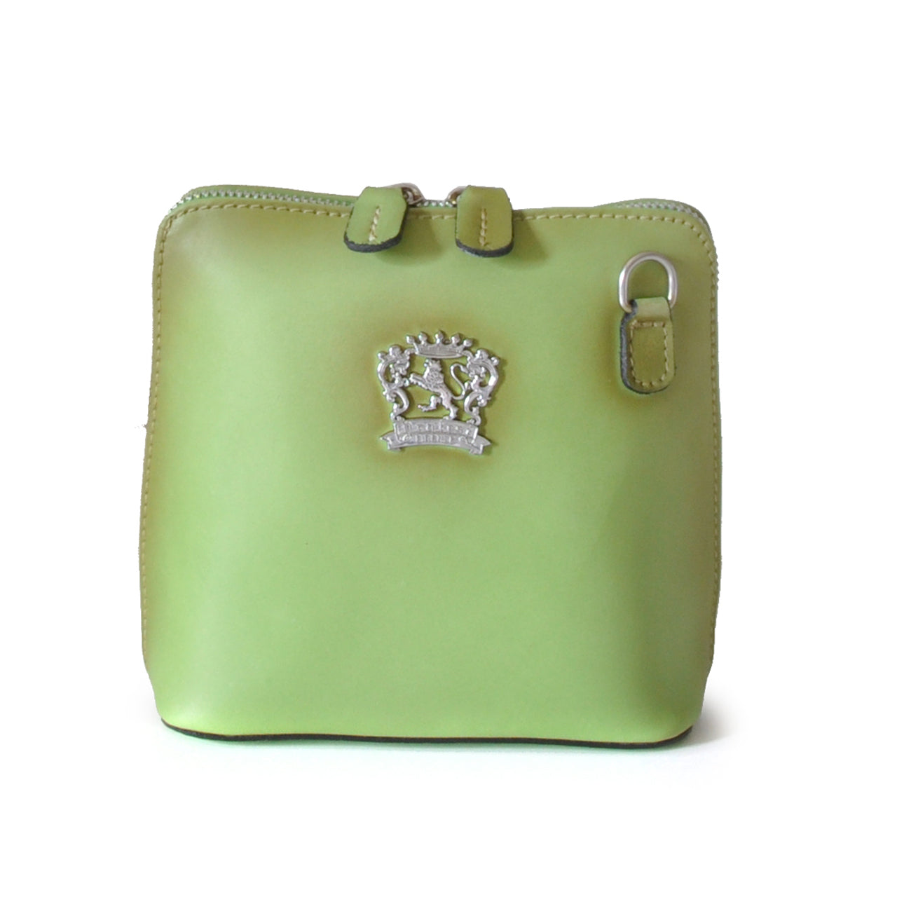Pratesi Bag Volterra Bruce in genuine Italian leather - Vegetable Tanned Italian Leather Green