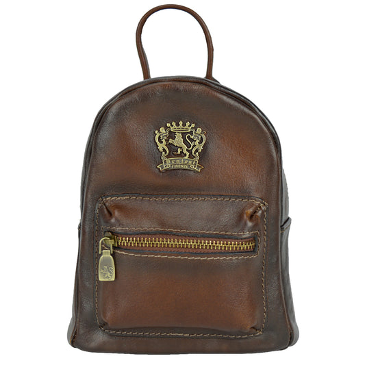 이탈리아 정품 가죽 소재의 Pratesi Montegiovi 백팩 - Montegiovi Backpack B186 Coffee