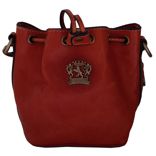 Pratesi Sorano Small Woman Bag in genuine Italian leather - Sorano Cherry