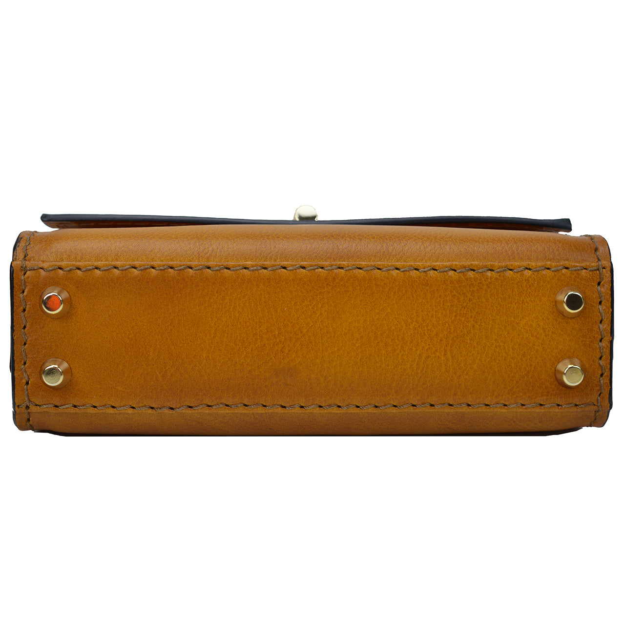 Pratesi Castalia Lady Bag en véritable cuir italien - Castalia Cognac