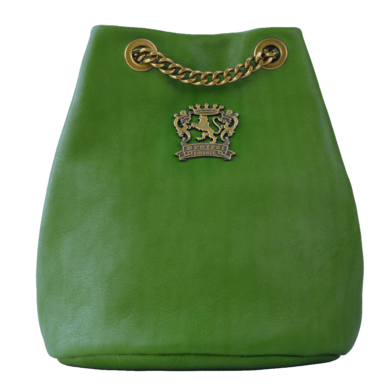 Pratesi Pienza Bag in genuine Italian leather - Vegetable Tanned Italian Leather Emerald