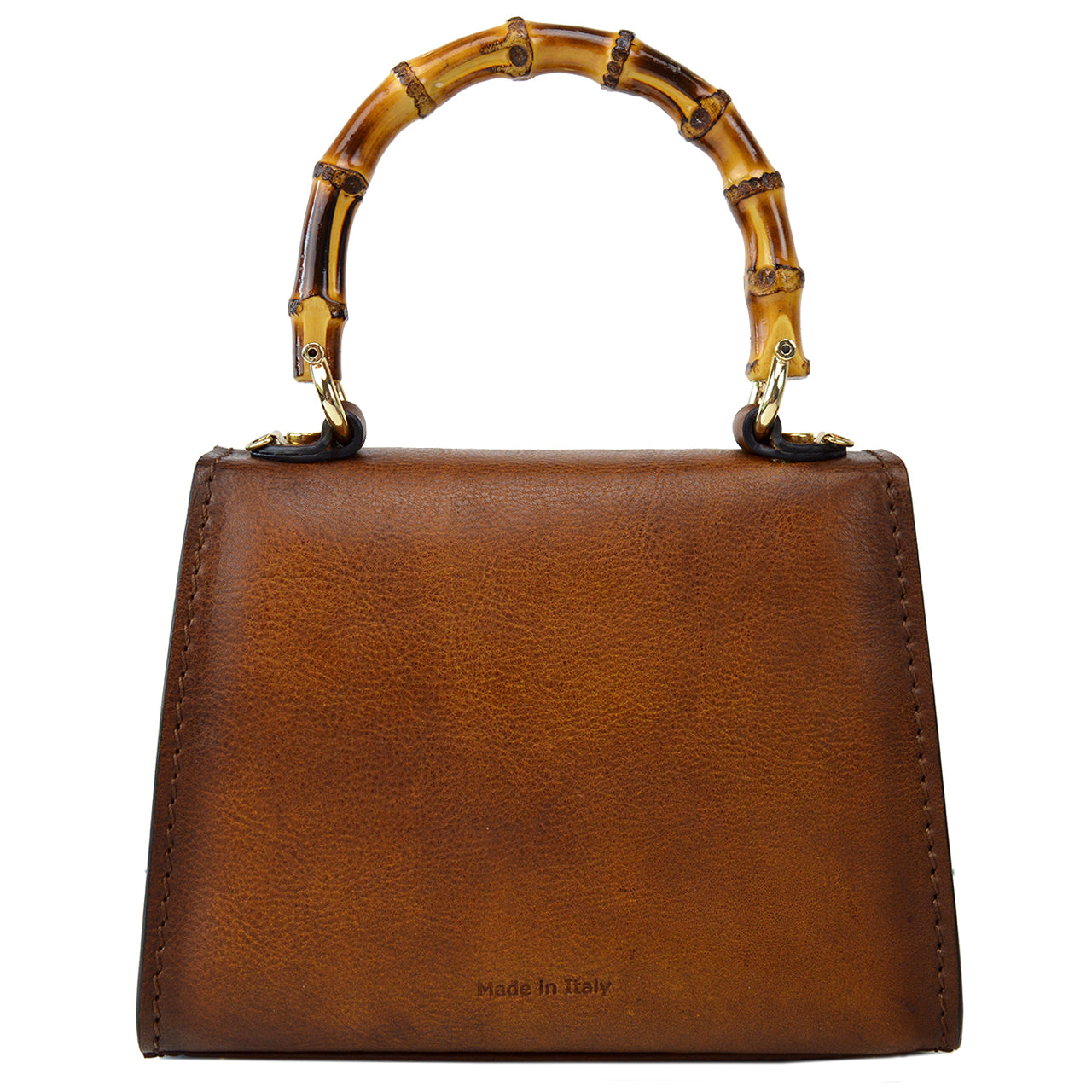 【極美品】Italian Emboss Leather Bag 定価71500円 Pratesi 1948
