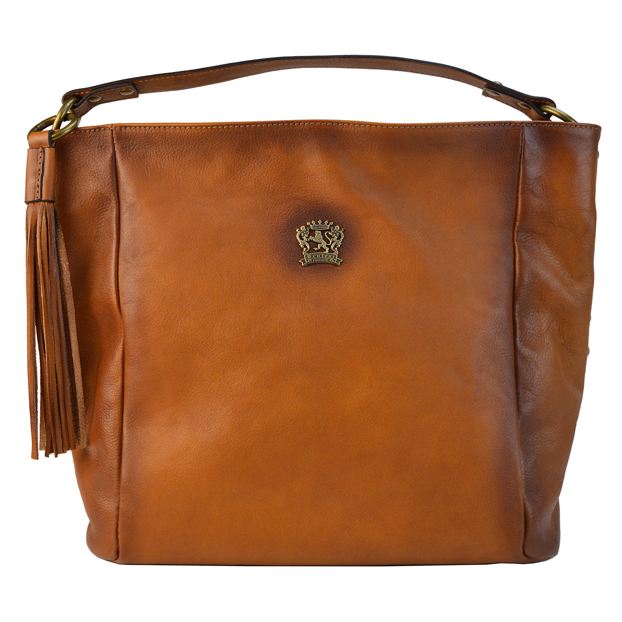 Pratesi crossbody bag cognac on sale brown