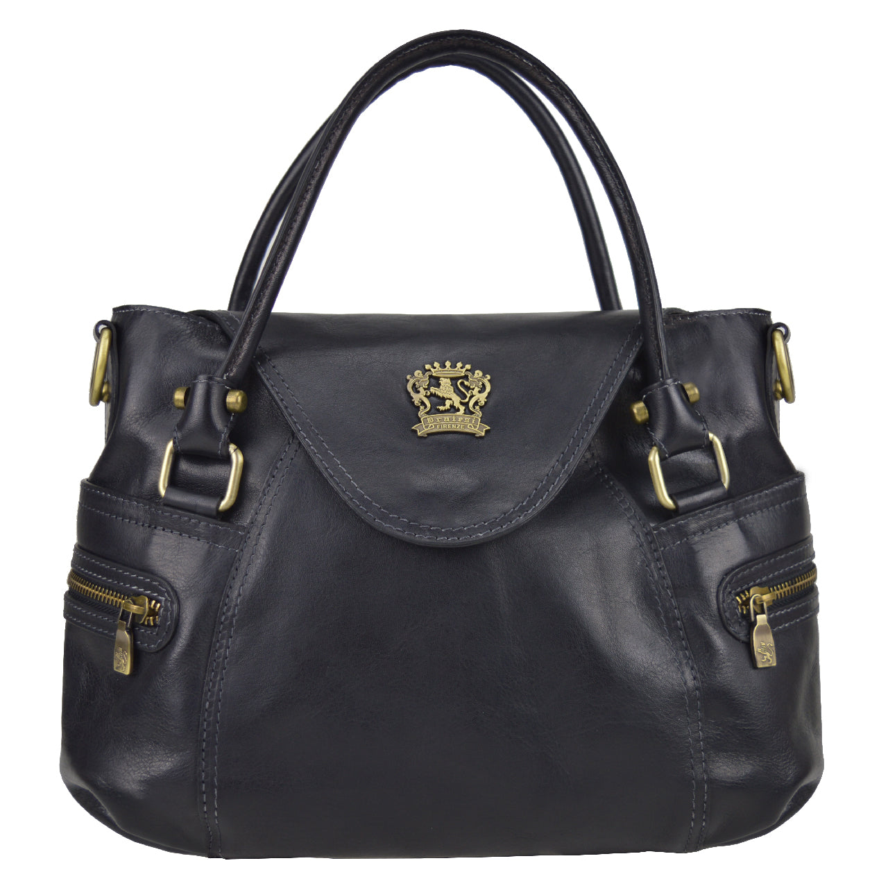 Pratesi Rincine B506 Lady Bag in genuine Italian leather - Rincine B506 Black