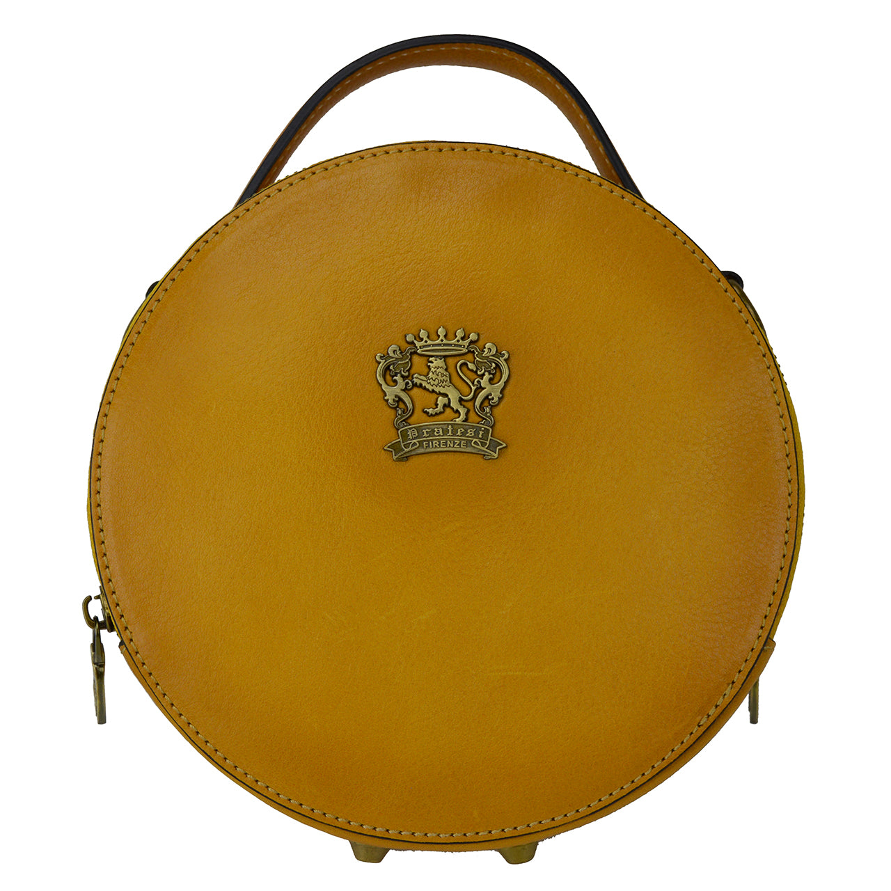 Pratesi Troghi B188 Tote Bag in genuine Italian leather - Troghi B188 Mustard