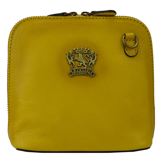 Pratesi Bag Volterra in genuine Italian leather - Vegetable Tanned Italian Leather Yellow - SZN