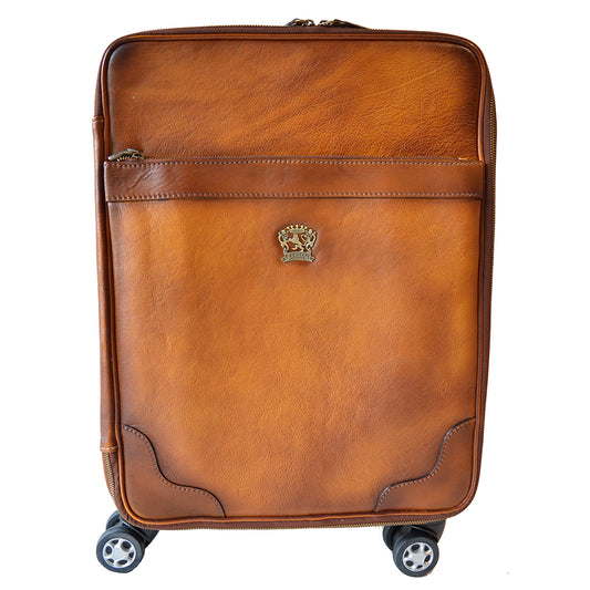 Valise Pratesi INTERCONTINENTAL en cuir italien véritable