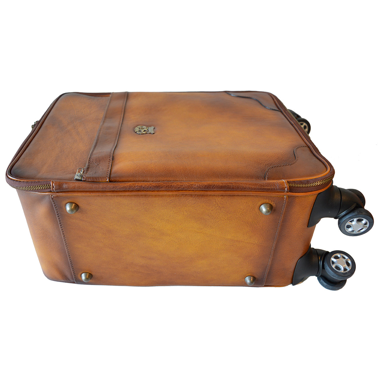 Pratesi INTERCONTINENTAL Trolley in genuine Italian leather - INTERCONTINENTAL B275 Chianti - SZN